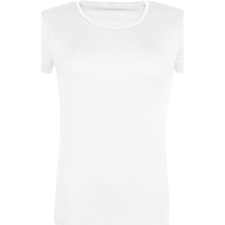 Vêtements Femme T-shirts manches longues Awdis Cool Blanc