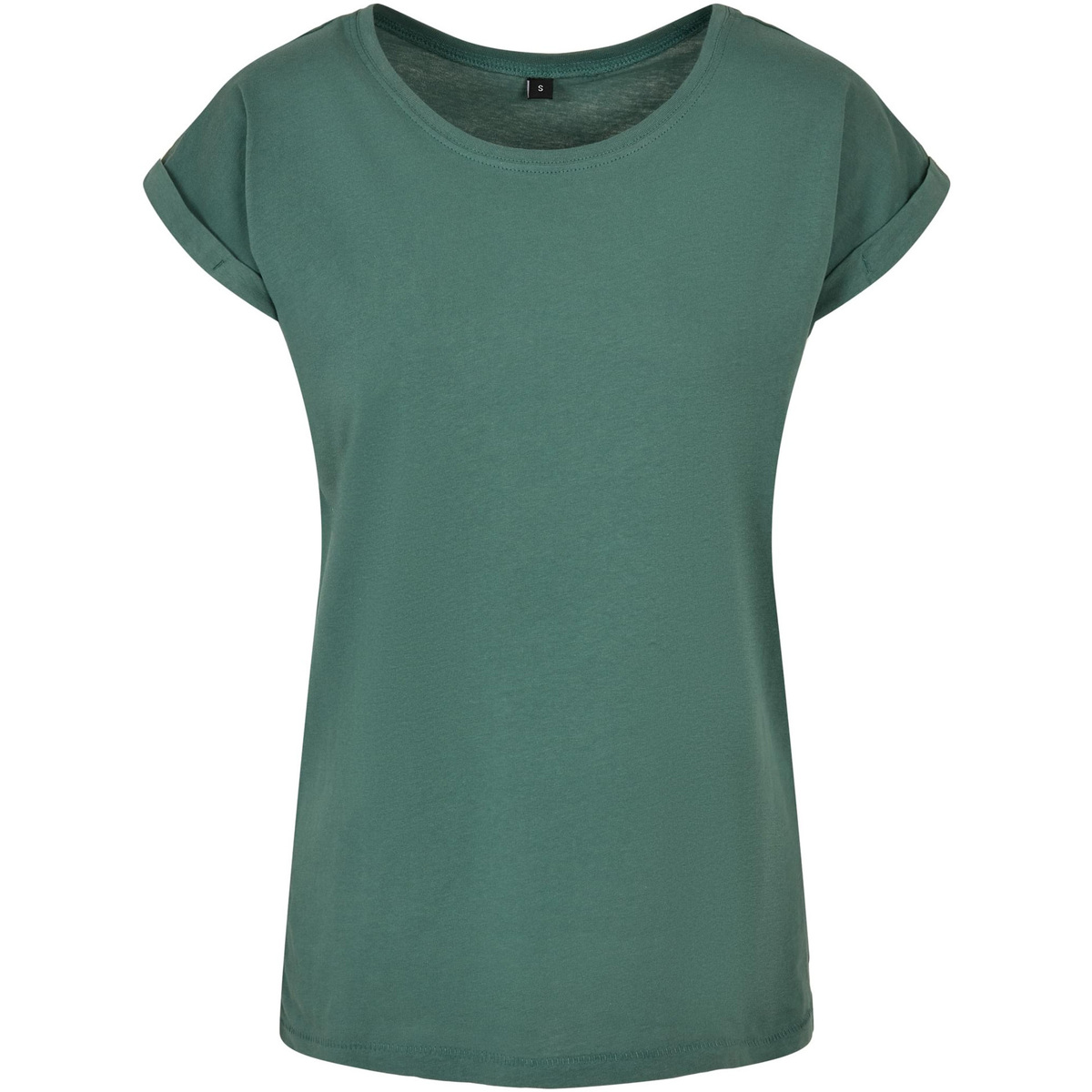 Vêtements Femme T-shirts manches longues Build Your Brand BY021 Vert