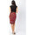 Vêtements Femme Jupes Coton Du Monde midi fleurie TRACY rouge Rouge