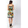 Vêtements Femme Robes La sélection cosy courte fluide fines bretelles PALMA imprimé tropical vert Autres