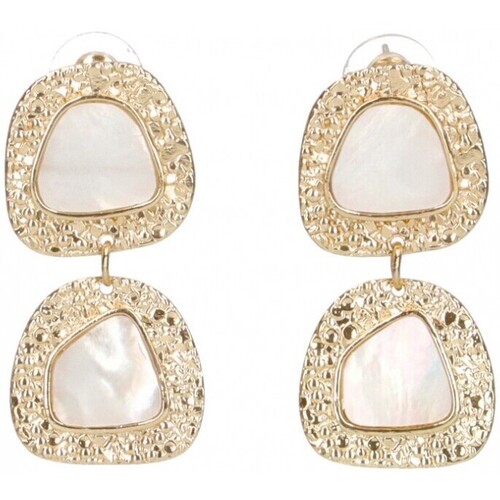 Nomadic State Of Femme Boucles d'oreilles Luna Collection 70660 Blanc