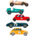 Maison & Déco Stickers Sud Trading Stickers muraux pour enfants voitures anciennes Multicolore