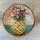 Tapis de bain Vides poches Enesco Grande coupelle en bois ronde Ananas - Allen Designs Multicolore
