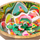 Maison & Déco Vides poches Enesco Grande coupelle en bois ronde Fleur - Allen Designs Multicolore