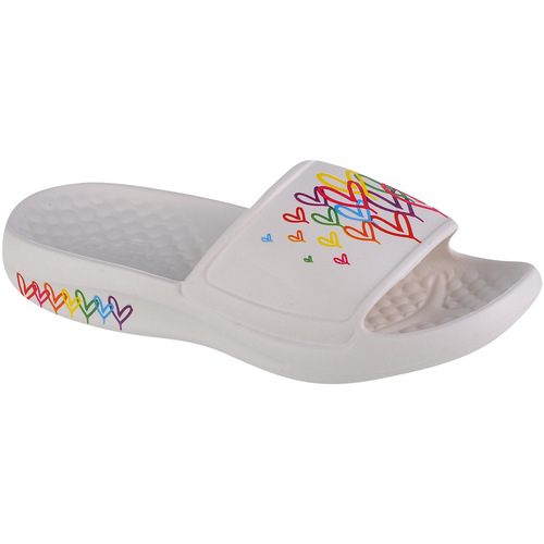 Chaussures Femme Chaussons Skechers Foamies In Love With Love Blanc