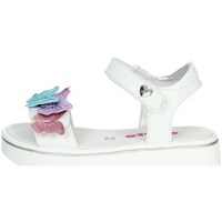 Chaussures Fille Sandales et Nu-pieds Asso AG-14842 Blanc