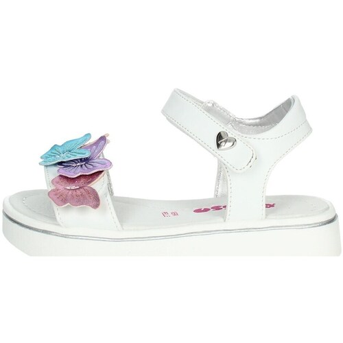 Chaussures Fille Oh My Sandals Asso AG-14842 Blanc