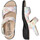 Chaussures Femme Sandales et Nu-pieds Mephisto Sandales en cuir nubuck GETHA Multicolore