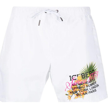 Vêtements Homme Shorts / Bermudas Iceberg Shorts  Blanc Blanc