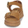 Chaussures Femme Hauteur du talon : 4.0cm DELIA Croûte camel