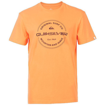 Vêtements Homme T-shirts & Polos Quiksilver CROP CIRCLE FLAXTON YM - FRESH SALMON - XS Multicolore