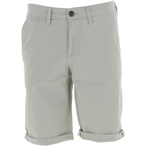 Vêtements Homme Shorts logo-print / Bermudas Teddy Smith Short chino light twill Gris