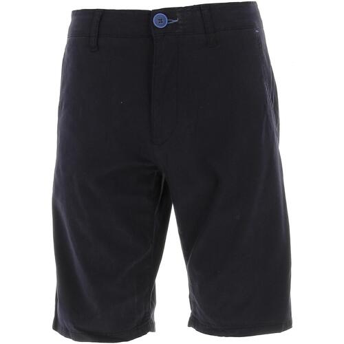 Vêtements Homme pattern Shorts / Bermudas Benson&cherry Signature bermuda straight Bleu