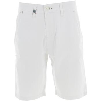 Vêtements Homme Shorts / Bermudas Benson&cherry Signature bermuda regular Blanc