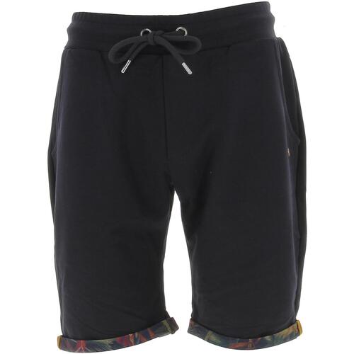 Vêtements Homme Shorts / Bermudas Benson&cherry Signature jogger short Bleu