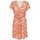 Vêtements Femme Robes Only ROBE ONLLUCIE FR S/S BUTTON - CHERRY TOMATO / CLAIRE - S Multicolore