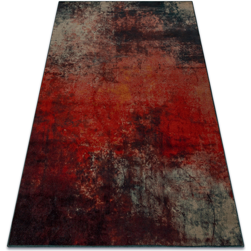 Maison & Déco Tapis Rugsx Tapis en laine OMEGA TOGO abstraction rouge 200x300 cm Rouge
