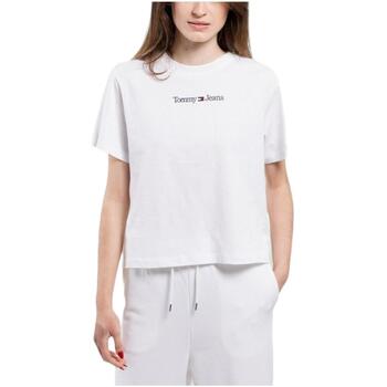 Vêtements Femme T-shirts manches courtes Tommy Hilfiger  Blanc