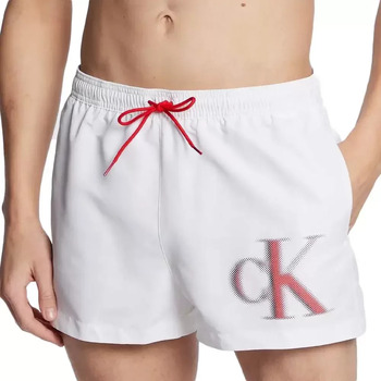Vêtements Homme Maillots / Shorts de bain Calvin Klein Jeans Monogram Blanc
