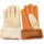 Accessoires textile Femme Gants Aristide gants en cuir fourrées Orange 