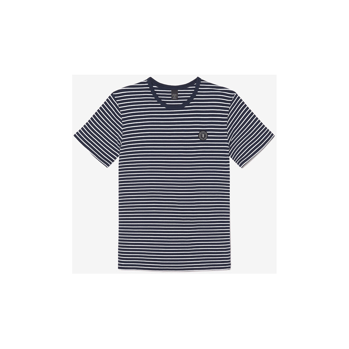 Vêtements Homme T-shirts & Polos Le Temps des Cerises T-shirt eliot marinière Bleu