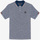 Vêtements Homme T-shirts & Polos Le Temps des Cerises Polo Wei polar en jersey chiné bleu marine Bleu