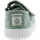 Chaussures Fille Ballerines / babies Victoria MERCEDITA  136605 TOILE JADE