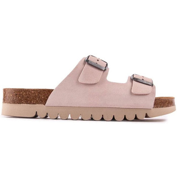 Chaussures Femme Buckly Des Chaussures Sole Opal Footbed Des Sandales Rose