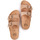 Chaussures Femme Sandales et Nu-pieds Sole Opal Footbed Appartements Gris