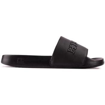 Chaussures Homme Tongs Tommy Hilfiger Tonal Logo Tongs Noir