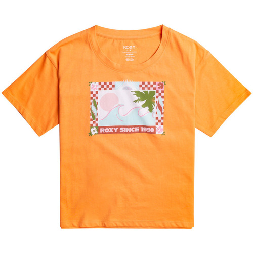 Vêtements Fille Débardeurs / T-shirts sans manche Roxy et tous nos bons plans en exclusivité Orange