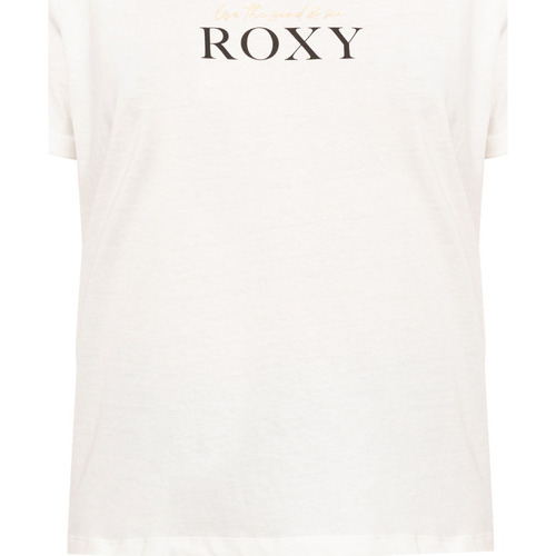 Vêtements Femme Polos manches courtes Roxy Noon Ocean Blanc