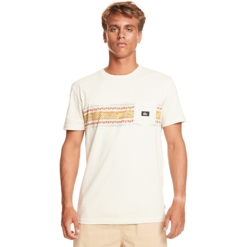 Vêtements Homme Débardeurs / T-shirts sans manche Quiksilver Mesa Stripe Blanc