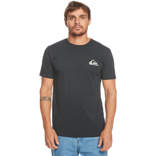 Vêtements Homme T-shirts manches courtes Quiksilver MW Mini Logo Noir