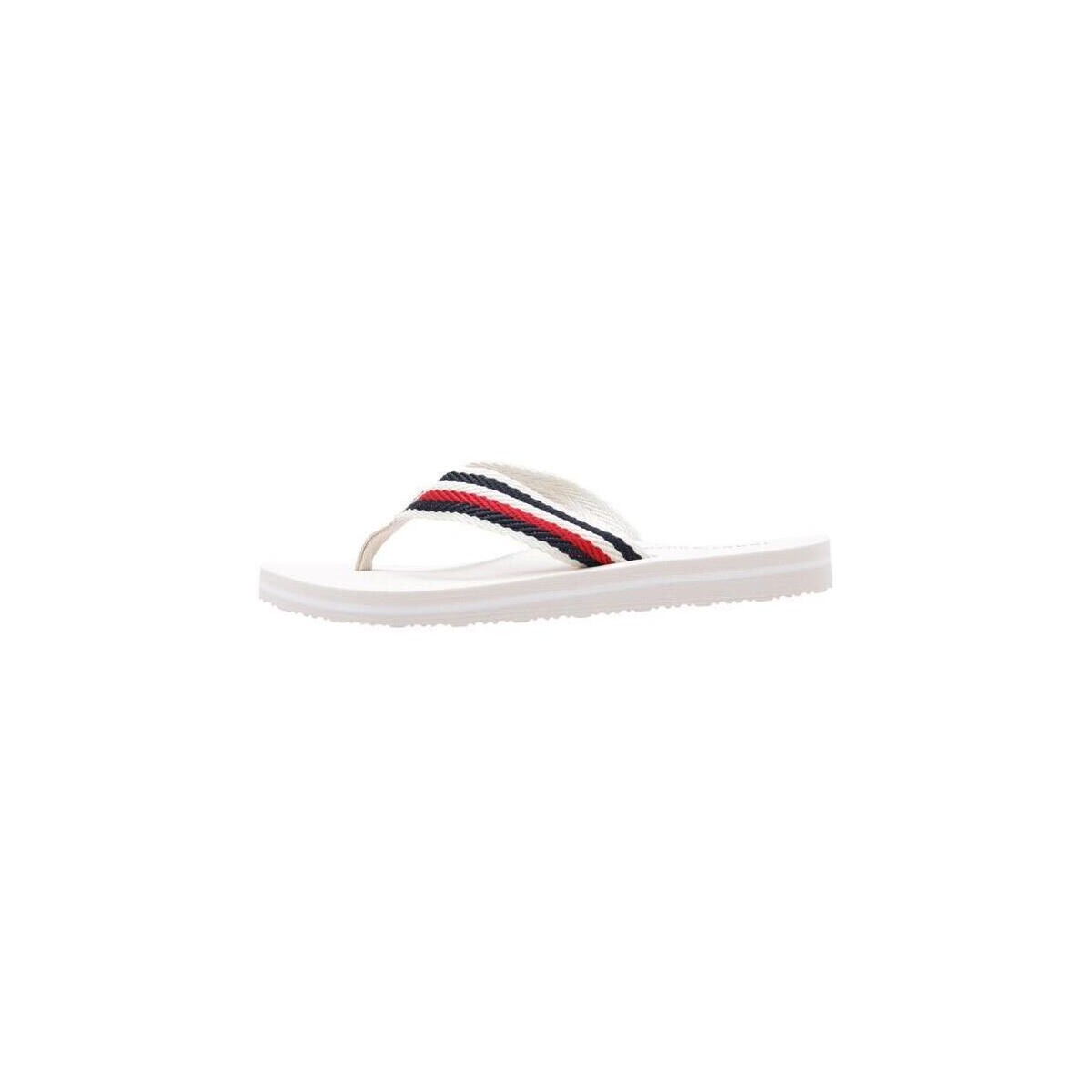 Chaussures Femme Tongs Tommy Hilfiger TOMMY ESSENTIAL COMFORT SANDAL Blanc