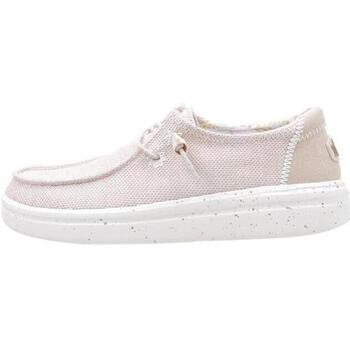 Chaussures Femme Chaussures bateau HEY DUDE WENDY RISE STRETCH Beige