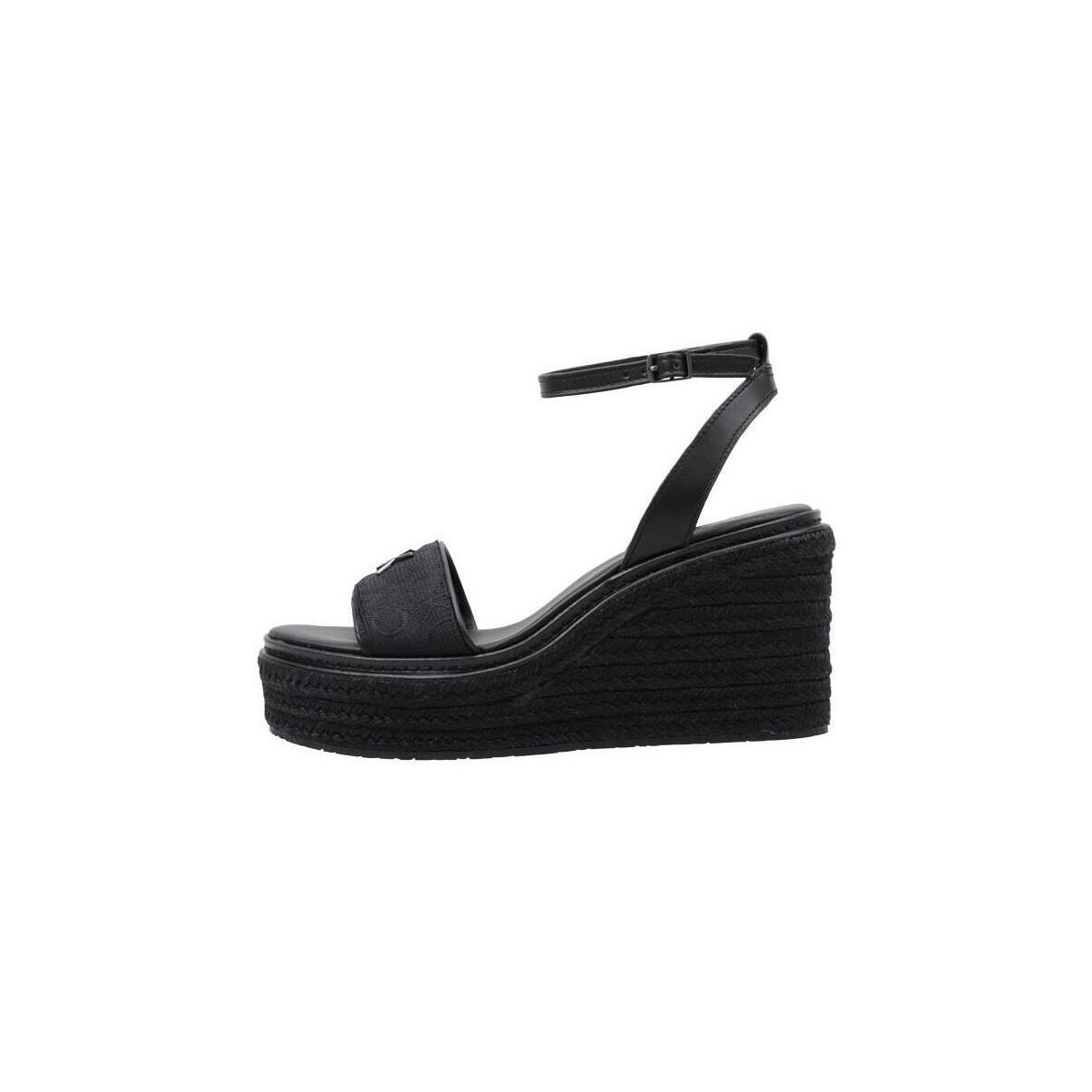 Chaussures Femme Sandales et Nu-pieds Calvin Klein Jeans WEDGE 50HH W/HW - JQ Noir