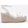 Chaussures Femme Espadrilles Calvin Klein Jeans WEDGE 50HH W/HW - JQ Blanc