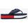Chaussures Femme Tongs Tommy Hilfiger WEBBING MID BEACH SNDL NW STRP Marine