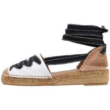 Chaussures Femme Espadrilles Paris Texas crocodile-embossed boots Black GLADIS Blanc