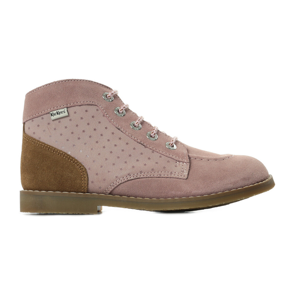 Chaussures Fille Boots Kickers Kouklegend Rose