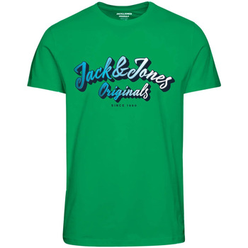 Vêtements Homme T-shirts manches courtes Jack & Jones 146835VTPE23 Vert