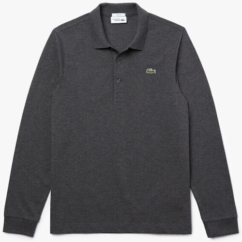 Lacoste Polo Slim Fit à manches longues SPORT en coton Gris - Vêtements  T-shirts & Polos 47,60 €