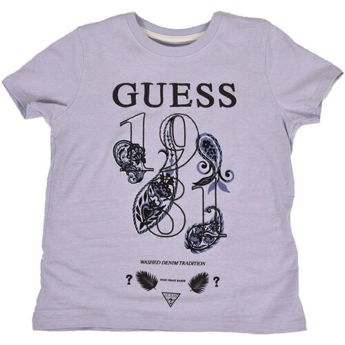 Vêtements Enfant T-shirts & Polos multi Guess L3GI31 K8HM0 Violet