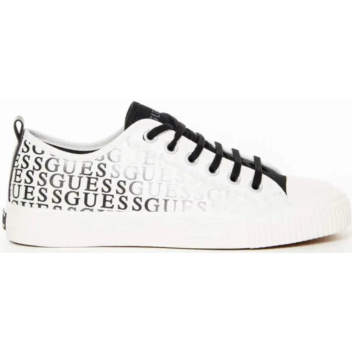 Chaussures Homme Baskets basses Guess unlimited G Blanc
