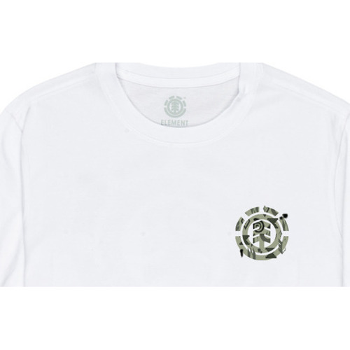 Vêtements Homme T-shirts & Polos Element Geo Fill Blanc