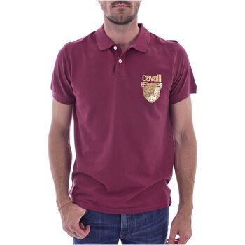 Vêtements Homme T-shirts & Polos Roberto Cavalli QXH01G KB002 Rouge