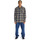 Vêtements Homme T-shirts manches longues DC Shoes nyc Marshal Flannel Bleu