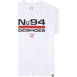 Vêtements Hyper T-shirts manches courtes DC Shoes Nine Four Blanc