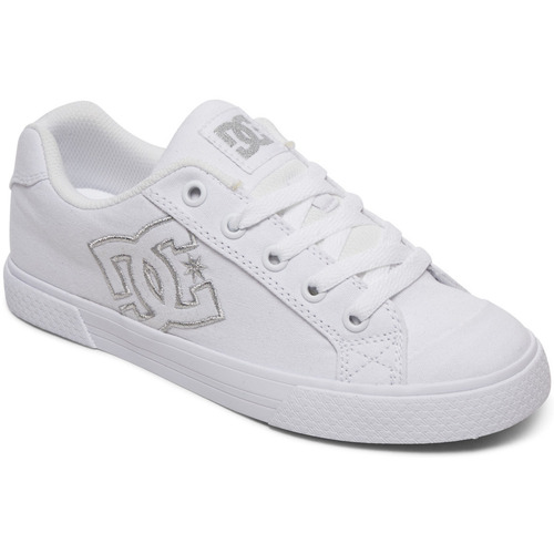 Chaussures Fille Chaussures de Skate DC Shoes First Chelsea Tx Blanc